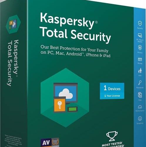 Kaspersky Total Security 1 appareil/ 1Yr