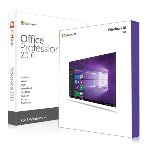 Combo Windows 10 Pro + Office 2016 Pro Plus (Save 10%)