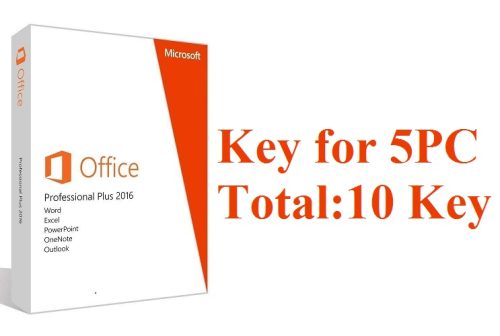 Microsoft Office Professional Plus 2016 5PC