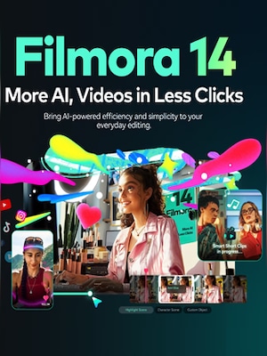 Buy Wondershare Filmora 14 Video Editor PC Lifetime license at 9StoreOnline.com – best price